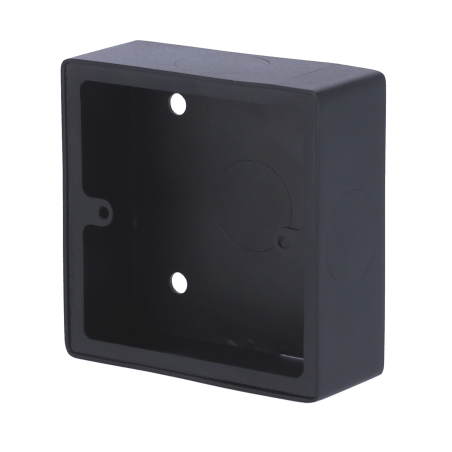 AK-GANGBOX - Scatola di giunzione - Compatibile con i videocitofoni - Installazione su superficie - Misure: 86 (H) x 86 (I) x 32
