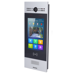 AK-R29S - Videocitofoni IP - Telecamera 3 Mpx | Audio e video bidirezionale - Riconoscimento facciale, scheda, PIN e QR | 3 relè