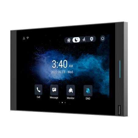 AK-S567W - Monitor Android 12.0 per videocitofono - Display IPS di 10" - Audio bidirezionale Crystal Clear | Easy UI - TCP/IP, P