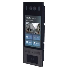 AK-X915S - Videocitofono IP antivandalo IK10 - Doppia telecamera da 2 Mpx | Audio bidirezionale - Riconoscimento facciale, sched