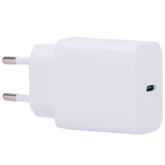 ANK-234-WCHARGER-20W1C-W - Anker - Caricabatterie USB - Potenza 20W - Ricarica veloce - Uscita USB-C - Colore bianco