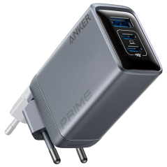 ANK-268-WCHARGER-100W1A2C-B - Anker - Caricabatterie USB - Potenza 100W - Uscita 2x USB-C, 1x USB-A - Ricarica rapida 3 in 1 | T
