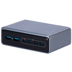 ANK-268-WCHARGER-200W2A4C-B - Anker - Caricabatterie da tavolo - Potenza 200W - Uscite 4x USB-C, 2x USB-A - Carica 4 dispositivi