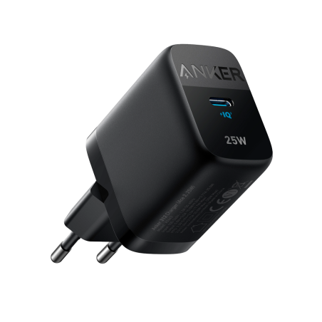 ANK-312-WCHARGER-25W1C-B - Anker - Caricabatterie USB - Potenza 25W - Ricarica veloce - Uscita USB-C - Colore nero