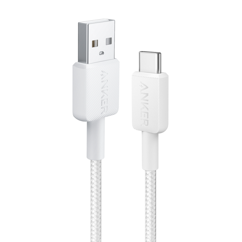 ANK-322-USBA-USBC-90-W - Anker - Cavo USB2.0 - Da USB-A a USB-C - Cavo in nylon intrecciato - Lunghezza 0.9m - Ricarica rapida f