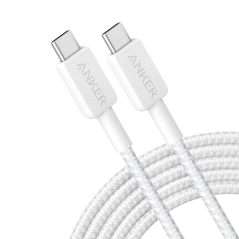 ANK-322-USBC-USBC-300-W - Anker - Cavo USB2.0 - Da USB-C a USB-C - Cavo in nylon intrecciato - Lunghezza 3m - Ricarica rapida fi