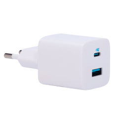 ANK-323-WCHARGER-33W1A1C-W - Anker - Caricabatterie USB - Potenza 33W - Ricarica veloce - Uscite USB-C, USB-A - Colore bianco