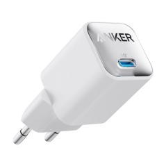 ANK-511-WCHARGER-30W1C-W - Anker - Caricabatterie USB - Potenza 30W - Ricarica veloce - Uscita USB-C - Colore bianco