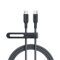 ANK-544-USBC-USBC-180-B - Anker - Cavo USB2.0 - Da USB-C a USB-C - Cavo intrecciato in bio-nylon - Lunghezza 1.8m - Colore nero ANK-544-USBC-USBC-180-B - Anker - Cavo USB2.0 - Da USB-C a USB-C - Cavo intrecciato in bio-nylon - Lunghezza 1.8m - Colore nero