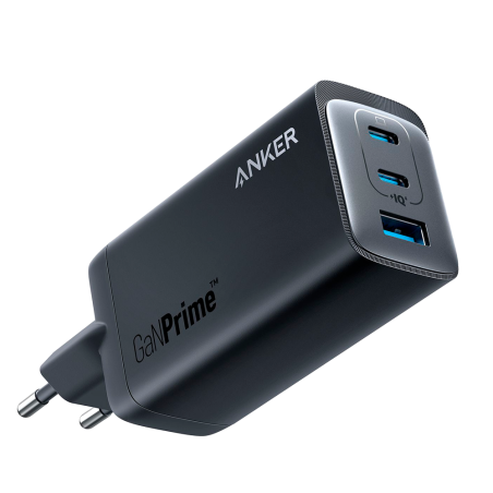 ANK-737-WCHARGER-120W1A2C-B - Anker - Caricabatterie USB - Potenza 120W | Con tecnologia GaNPrime - Ricarica veloce - Uscite 1x 