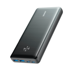 ANK-POWERCORE3-ELITE-B - Anker Power bank con LED di ricarica - Capacità 25600mAh - Ingresso USB-C - Uscite 2x USB-C, 2x USB-A -