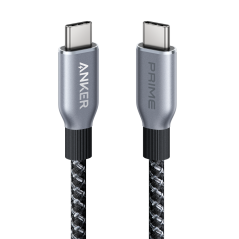 ANK-PRIME-USBC-USBC-180-B - Anker - Cavo USB2.0 - Da USB-C a USB-C - Cavo in nylon intrecciato riciclato - Lunghezza 1.8m | Ultr