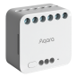 AQ-DCM-K01 - Aqara Modulo doppio relè T2 - Zigbee 3.0 / Matter over Zigbee - Controllo del motore / Monitoraggio dell'energia - AQ-DCM-K01 - Aqara Modulo doppio relè T2 - Zigbee 3.0 / Matter over Zigbee - Controllo del motore / Monitoraggio dell'energia -