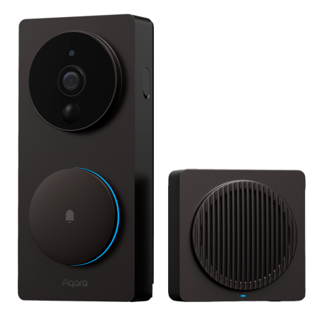 AQ-SVD-C03 - Aqara Smart Video Doorbell G4 - Zigbee 3.0 / WiFi 2.4Ghz - Matter over WiFi - Campanello video smart - Riconoscimen