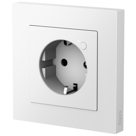 AQ-WP-P01D - Aqara Presa da parete H2 - Zigbee 3.0 - Matter over Zigbee - Protezione da alta tensione - Monitoraggio del consumo