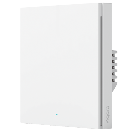 AQ-WS-EUK01 - Aqara Interruttore Smart da parete H1 - Zigbee 3.0 - Richiede AQARA HUB - Senza neutro / Protezione dall'alta tens