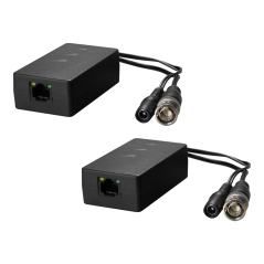 BA607PV-HD - Trasmettitore passivo per doppino - Ottimizzato per HDTVI, HDCVI e AHD - 1 canale video e alimentazione - Connettor