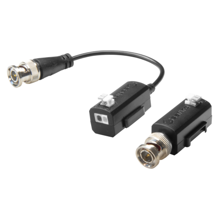 BA610-HAC - Trasmettitore passivo per doppino intrecciato SAFIRE - 4 in 1 (HDTVI HDCVI AHD CVBS) - 1 canale video - Passivo, con