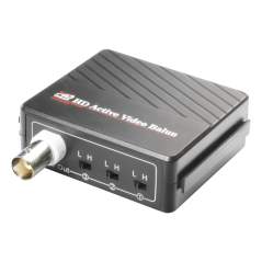 BA615A-RX - Ricetrasmittente attiva - Ottimizzato per HDTVI / HDCVI / AHD - 1 canale video - BNC/UTP 4 pins - Distanza: 400 ~ 70