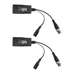 BA621P-HAC - Trasmettitore passivo per doppino intrecciato SAFIRE - 4N1 (HDTVI, HDCVI, AHD e CVBS) - 1 canale video e alimentazi