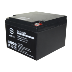 BATT-1226 - Batteria ricaricabile - Tecnologia piombo-acido AGM - Voltaggio 12 V - Capacità 26 Ah - 182 x 166 x 126 mm / 8400 g 