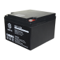 BATT-1226 - Batteria ricaricabile - Tecnologia piombo-acido AGM - Voltaggio 12 V - Capacità 26 Ah - 182 x 166 x 126 mm / 8400 g 