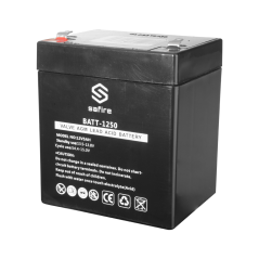 BATT-1250 - Batteria ricaricabile - Tecnologia piombo-acido AGM - Voltaggio 12 V - Capacità 5.0 Ah - 105 x 90 x 70 mm / 1630 g -