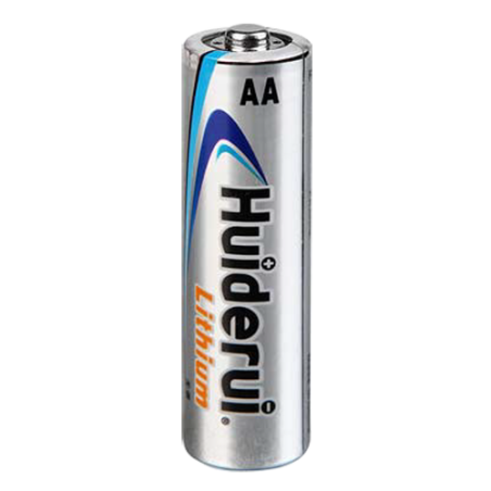 BATT-AA-FR06 - Huiderui - Pila AA / FR6 / FR14505 / 15LF - Voltaggio 1.5 V - Litio - Capacità nominale 3000 mAh - Compatibile co