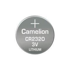 BATT-CR2320-C - Camelion - Batteria CR2320 - Voltaggio 3.0 V - Litio - Capacità nominale 130 mAh - Compatibile con i prodotti a 