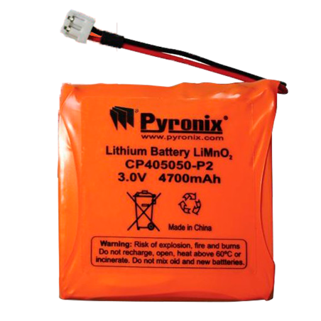 BATT-ES1 - Batteria di backup - Litio - Ricaricabile - 3 V - 4700 mAh - Compatibile con DELTABELL e XDH10TT1-WE