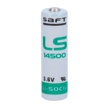 BATT-LS14500-S - Saft - Pila AA / LS14500 - Voltaggio 3.6 V - Litio - Capacità nominale 2600 mAh - Compatibile con RSI Videofied