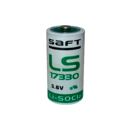 BATT-LS17330-S - Saft - Pila AA / LS17330 - Voltaggio 3.6 V - Litio - Capacità nominale 2100 mAh - Compatibile con RSI Videofied