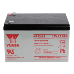 BATT-NP12-12 - Yusa NP12-12 - Batteria ricaricabile - Tecnologia piombo-acido AGM - Capacità 12 Ah / 12 V - 98 x 151x x 97.5/ 40
