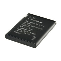 BL-5B - Batteria di backup - Litio - Ricaricabile - 3.7 V - 900 mAh - Compatibile con pannelli d'allarme