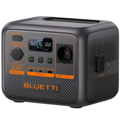 BL-AC50P - Batteria portatile Bluetti - Grande capacità 504Wh (18Ah) - Potenza di picco 1200W - Uscite e modalità di ricarica mu