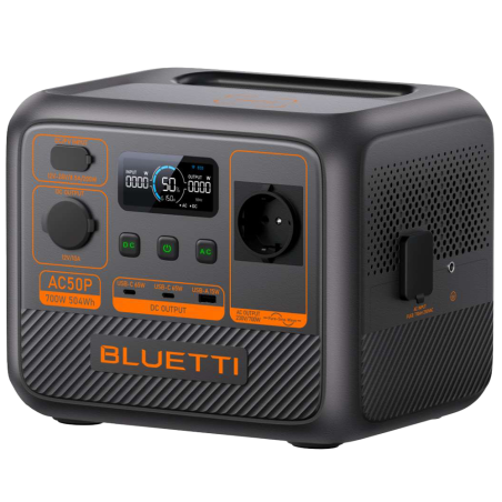BL-AC50P - Batteria portatile Bluetti - Grande capacità 504Wh (18Ah) - Potenza di picco 1200W - Uscite e modalità di ricarica mu