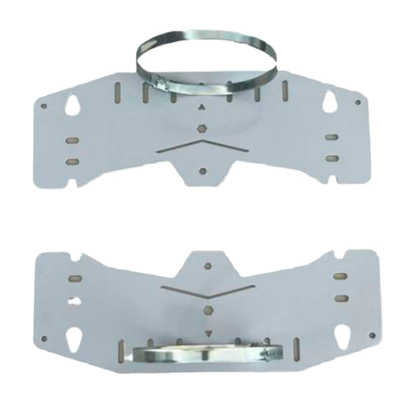 BOXPOLE-4030 - Montaggio su palo e parete - Diametro 90-100 Ø - 2 pezzi - Compatibile con BOX-403017-IP65 e BOX-403022-IP65 BOXPOLE-4030 - Montaggio su palo e parete - Diametro 90-100 Ø - 2 pezzi - Compatibile con BOX-403017-IP65 e BOX-403022-IP65