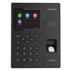 C2PRO-DUAL - Controllo accessi e presenze - Impronta digitale, scheda EM/MF e PIN - 5.000 utenti | 100.000 registri - TCP/IP, Wi