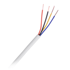 CA4-500-H - 4 conduttori - Conduttore Rame elettrolitico flessibile Classe 5 - Schermo Alluminio poliestere+drenaggio CuSn - Bob
