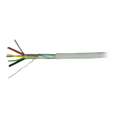 CA4P2-100-H - 4 conduttore di segnale + 2 di alimentazione - Conduttore Rame elettrolitico flessibile - Schermo Alluminio polies