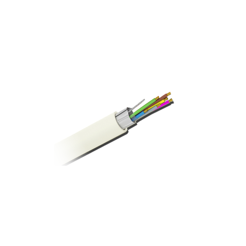 CA8-100-H - 8 conduttori - Conduttore Rame elettrolitico flessibile Classe 5 - Schermo Alluminio poliestere+drenaggio CuSn - Bob