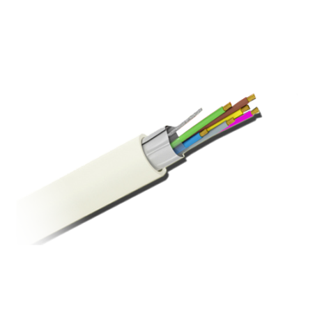 CA8-100-H - 8 conduttori - Conduttore Rame elettrolitico flessibile Classe 5 - Schermo Alluminio poliestere+drenaggio CuSn - Bob