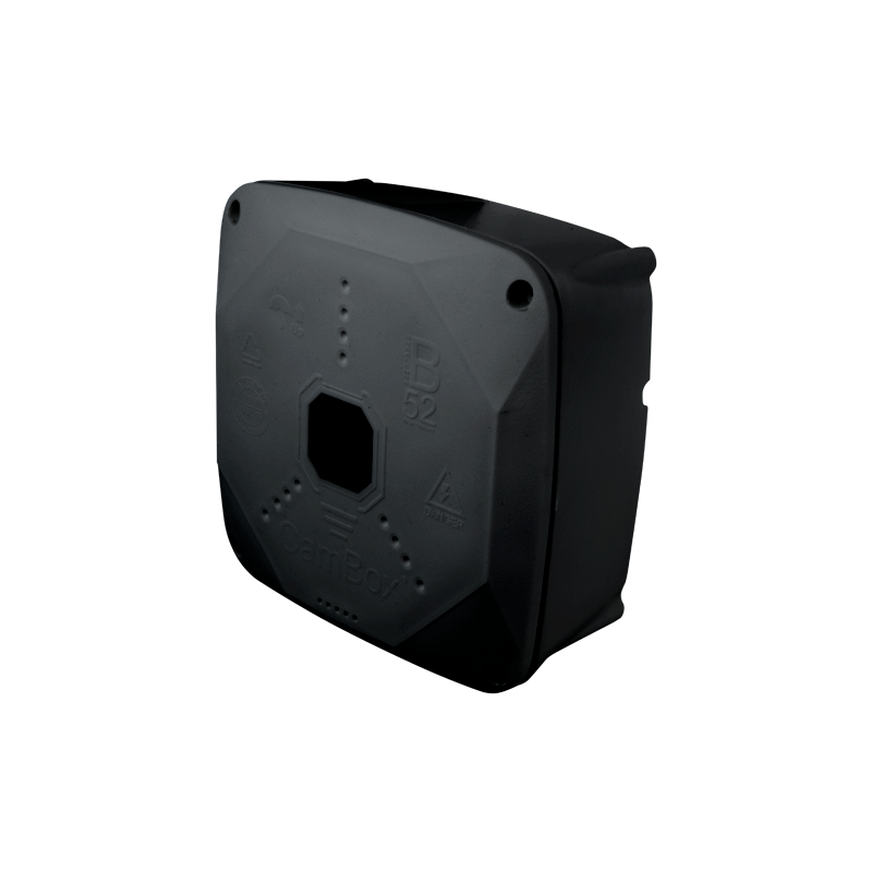CBOX-B52PRO-B - Scatola di giunzione per telecamere dome - Per telecamere dome - Adatto per uso esterno - Installazione a tetto 