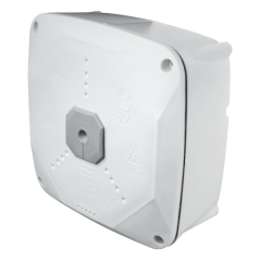 CBOX-B52PROS - Scatola di giunzione - Per telecamere dome - Doppia sigillatura per esterni - Livello dell'acqua per un corretto 
