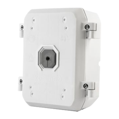 CBOX-BB-1520 - Scatola di giunzione per telecamere dome - Doppia sigillatura per esterni - Magnete interno per fissare le viti -