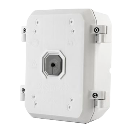 CBOX-BB-1520 - Scatola di giunzione per telecamere dome - Doppia sigillatura per esterni - Magnete interno per fissare le viti -