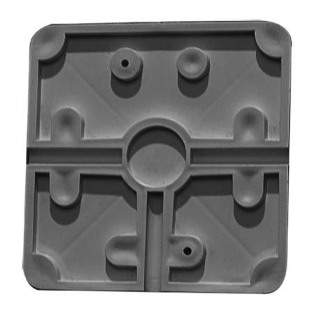 CBOX-BC02-BASEFLEX - Coperchio di giunzione flessibile per scatola di supporto - Adatto per uso esterno - Permette di inserire i