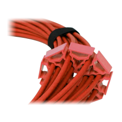 CBOX-CABLE-COMB - Organizzatore di cavi - Diametri permessi 5~7.6 mm - Fino a 30 cavi allo stesso tempo - Materiale flessibile