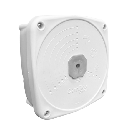 CBOX-DM-140PRO-PLUS - Scatola di giunzione - Per telecamere dome e bullet - Doppio sigillo per l'esterno IP66 - Livello dell'acq