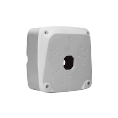 CBOX-HQ128 - Scatola di giunzione inclinata 11 gradi - Adatta per uso esterno - Fabbricata in PVC - Colore bianco - 135 mm (H) x